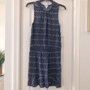 Joie Blue Cinch Waist Dress size Small